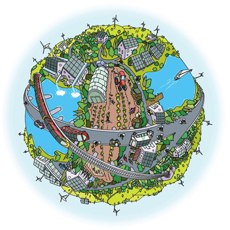 A Greener World. A Greener World.