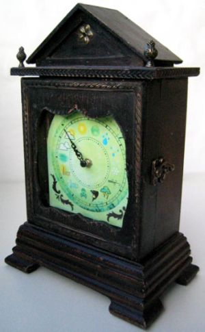 antique weather clock 9