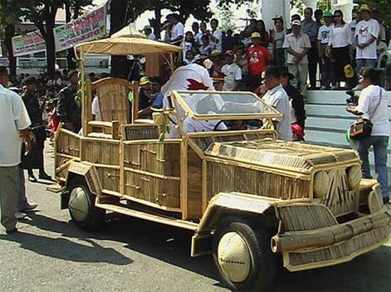 bamboo jeep