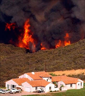 california wildfire