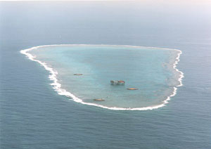 disputed okinotori island of japan 246