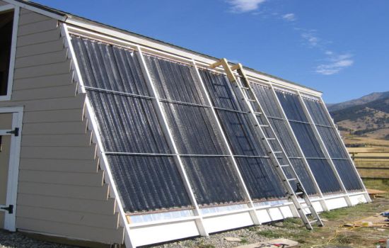 diy solar thermal installation 5
