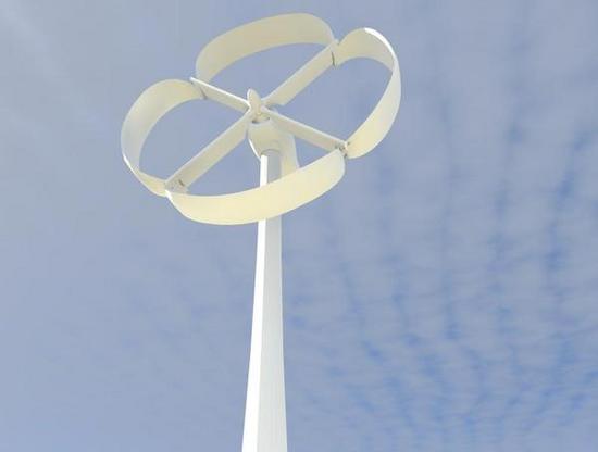 GEDAYC Revolution wind turbine concept works at almost all wind speeds 