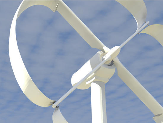 GEDAYC Revolution wind turbine concept works at almost all wind speeds 