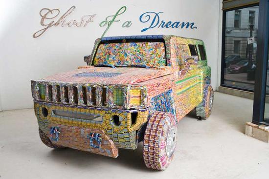 ghost of a dream recycled lottery tickets art 1 ghost of a dream recycled lottery tickets art 1