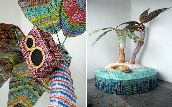 ghost of a dream recycled lottery tickets art 3 ghost of a dream recycled lottery tickets art 3