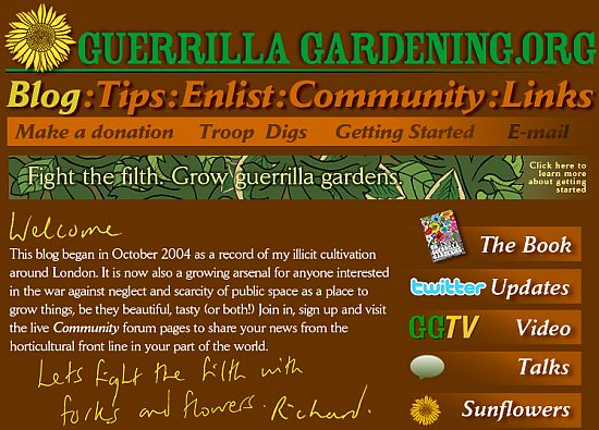 guerilla gardening