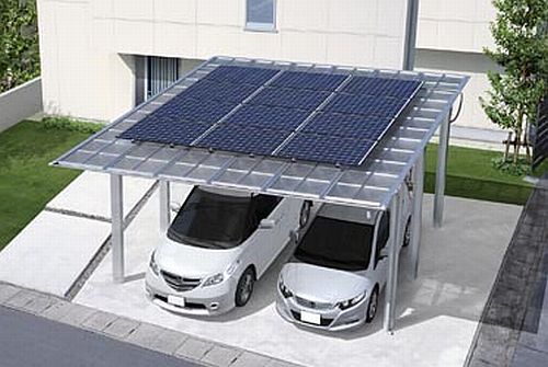 m shade solar carport