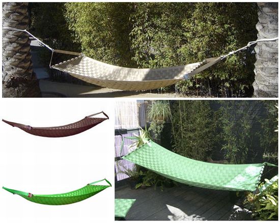 main image recycled hammock