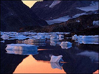 melting ice in greenland 9