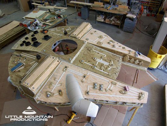 millennium falcon play fort for make a wish founda millennium falcon play fort for make a wish founda