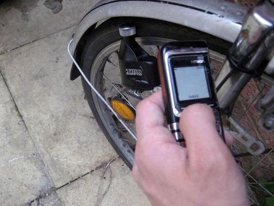 pedal powered cell phone charger