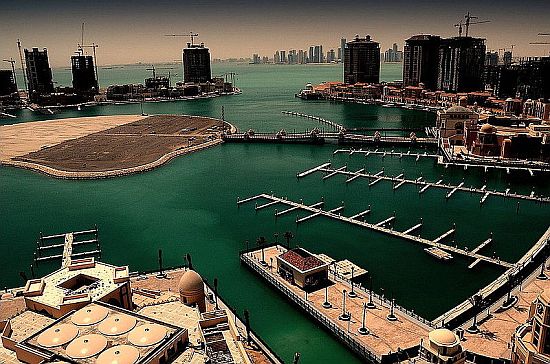 qatar pearl lagoon