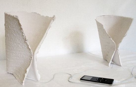 recycled paper ceramic speaker recycled paper ceramic speaker