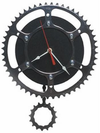 recycled rubber clocks