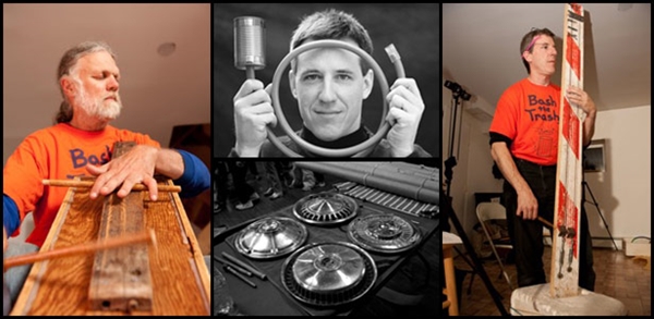 Recycled guitars and beer organs