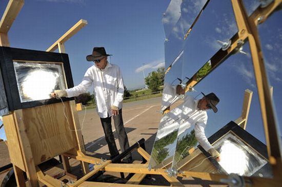 solar powered oven