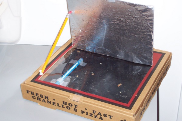How to make a pizza box solar oven - Green Diary - Green Revolution
