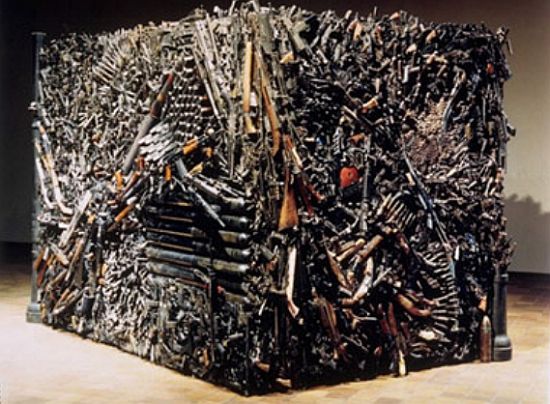 the gun sculpture the gun sculpture