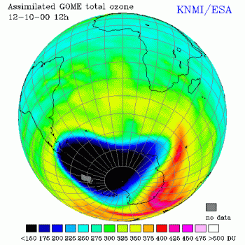 the antarctic ozone hole
