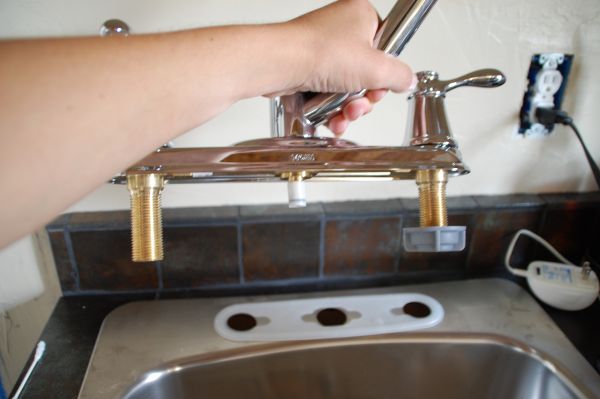 Tighten all Faucets