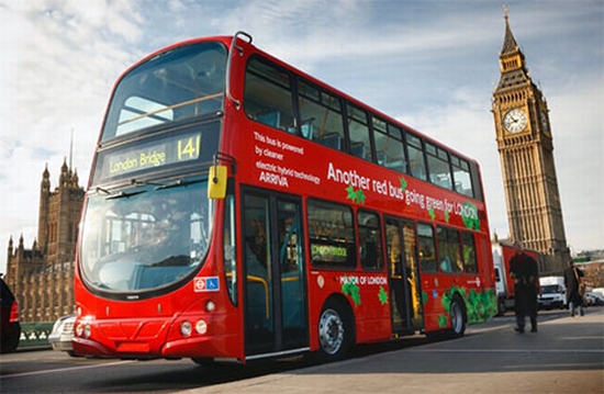 volvo hybrid double decker bus london1