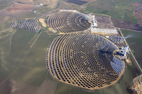worlds largest solar power tower plant
