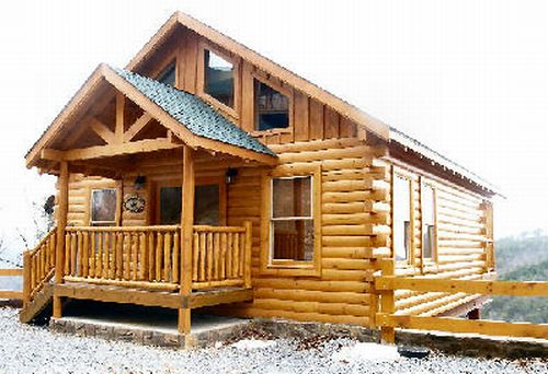 a hearts desire log home