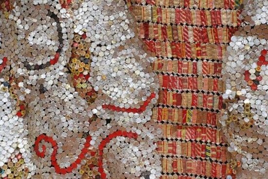 anatsui recycled art 3