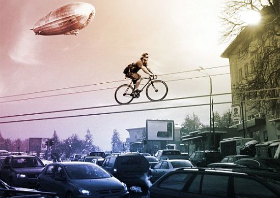 biking on the ropes 1