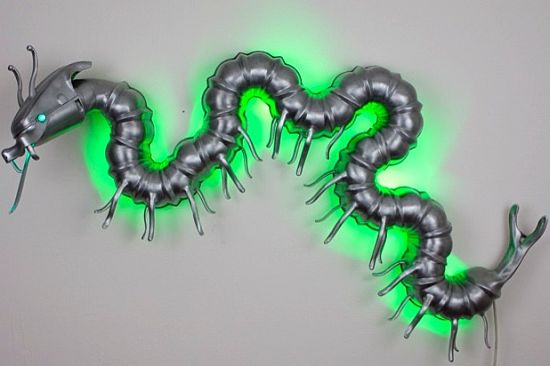 centipede made from bundt cake pans centipede made from bundt cake pans