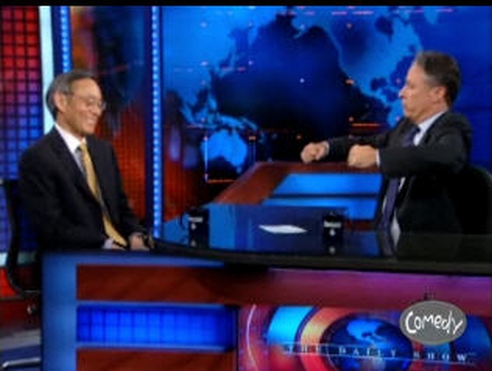 chu jon stewart global warming chu jon stewart global warming