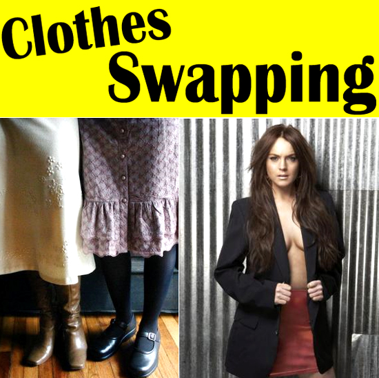 clothes swapping clothes swapping