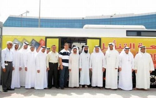 dubai ecofriendly buses