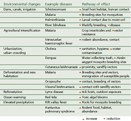environment changes health environment changes health