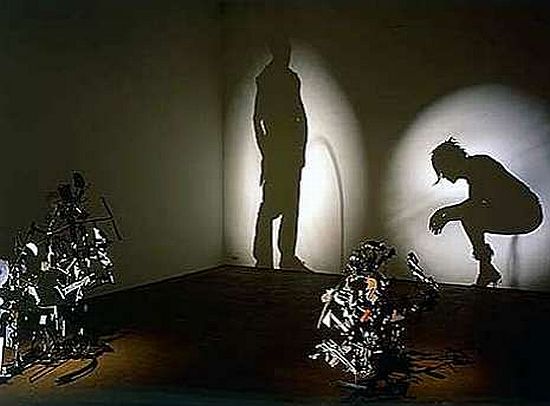 garbage projections by tim noble and sue webster garbage projections by tim noble and sue webster