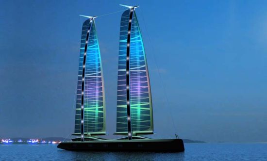 green jet yacht