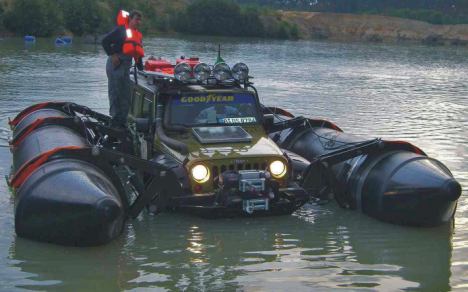 jeep floats climate change