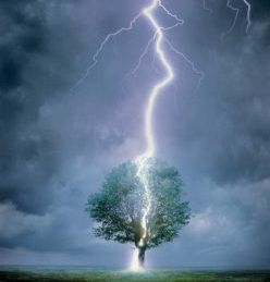 lightning bolt poster