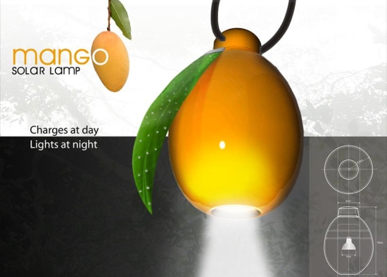 mango solar lamp