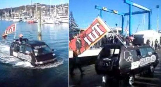 roofliss amphibious van